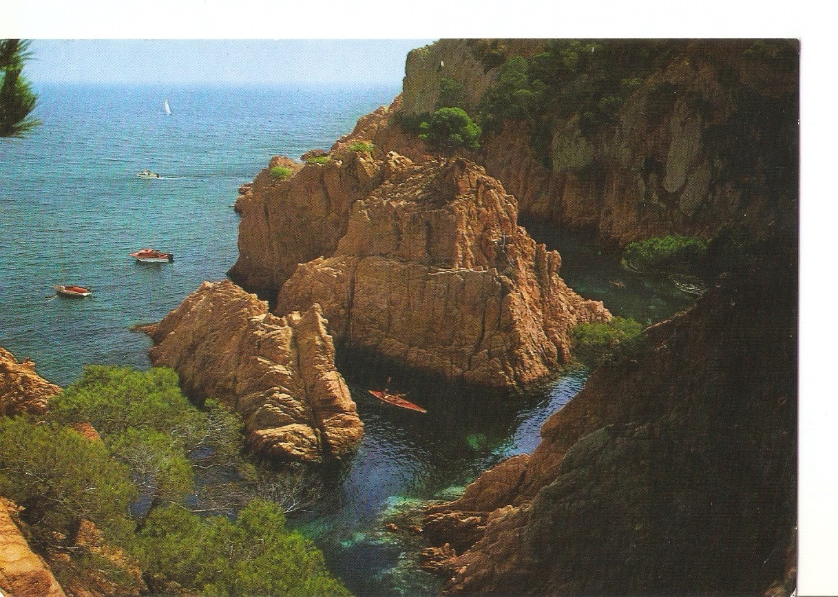 Postal 037778 : Costa Brava detalle de la Costa