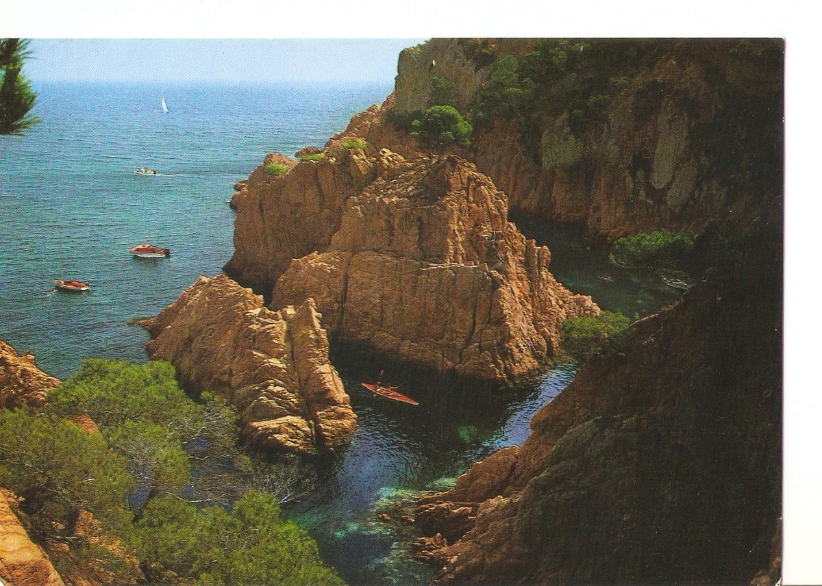 Postal 037778 : Costa Brava detalle de la Costa