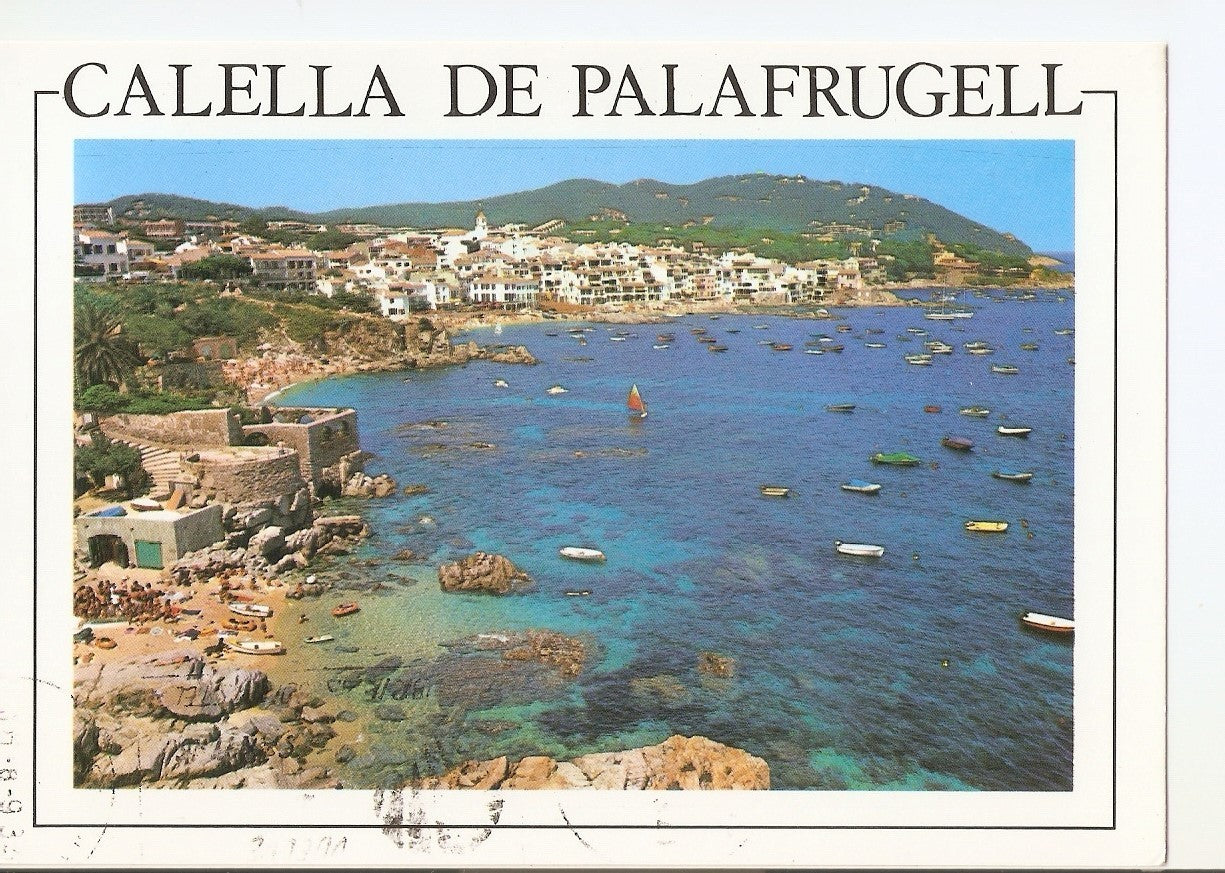 Postal 037790 : Calella de Palafrugell. Costa Brava