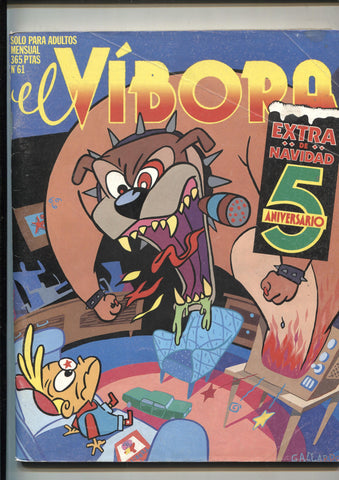 El Vibora revista numero 061: extra de navidad, quinto aniversario de la revista