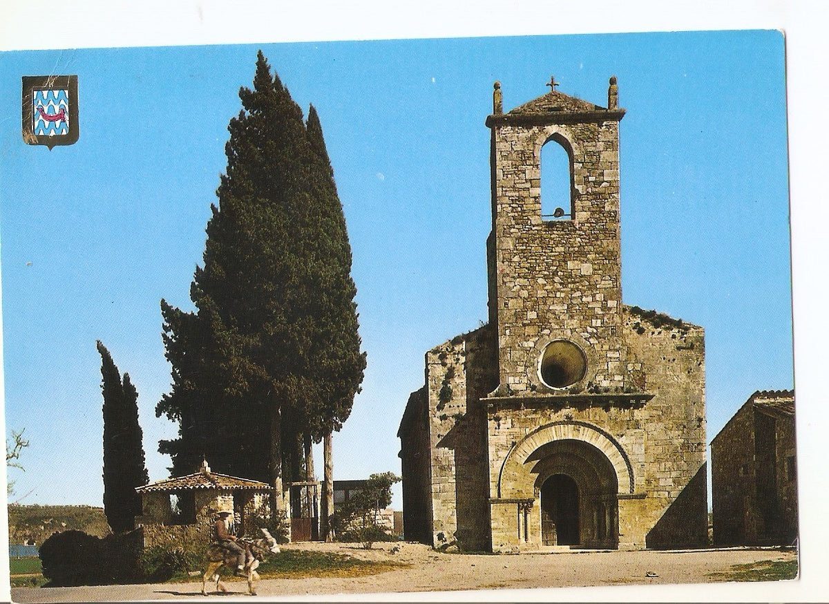 Postal 037802 : Bañolas. Iglesia romanica de Porqueras
