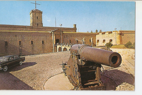 Postal 037803 : Barcelona. Vista parcial Castillo Montjuich