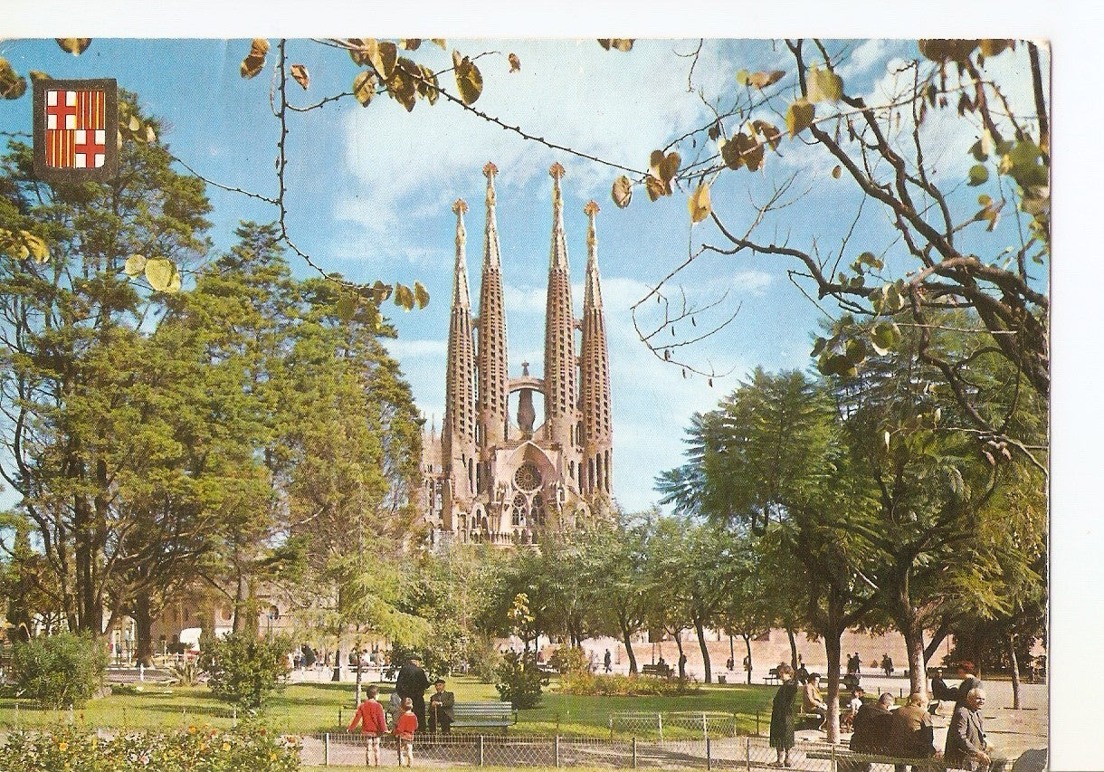 Postal 037816 : Barcelona. Templo de la Sagrada Familia