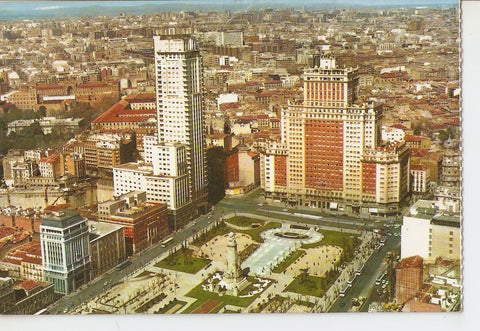 Postal 037823 : Madrid. Plaza de España  