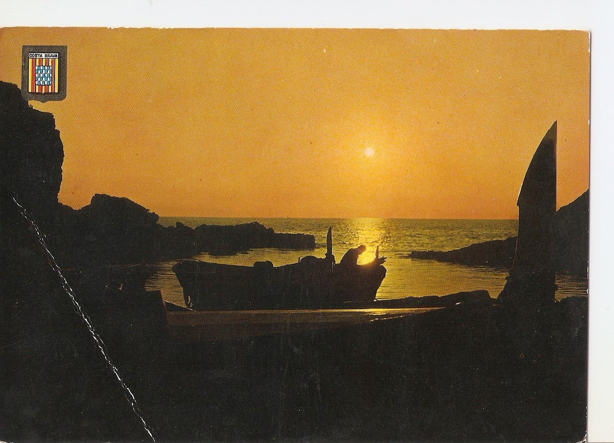 Postal 037837 : Costa Brava. Bello amenecer