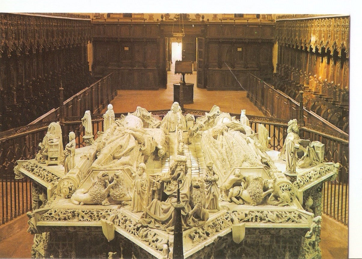 Postal 037849 : Cartuja de Miraflores (Burgos). Sepulcro de los Reyes