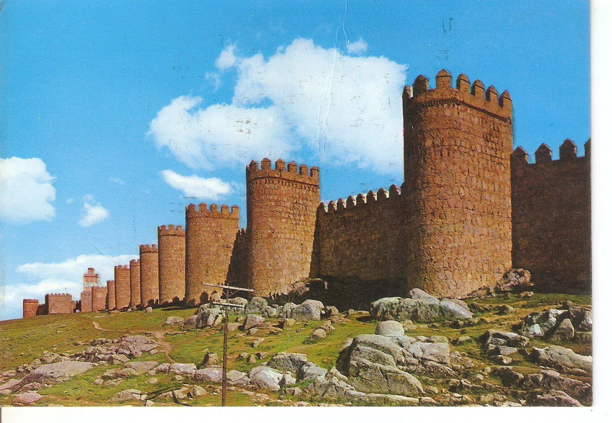 Postal 037854 : Avila. Murallas