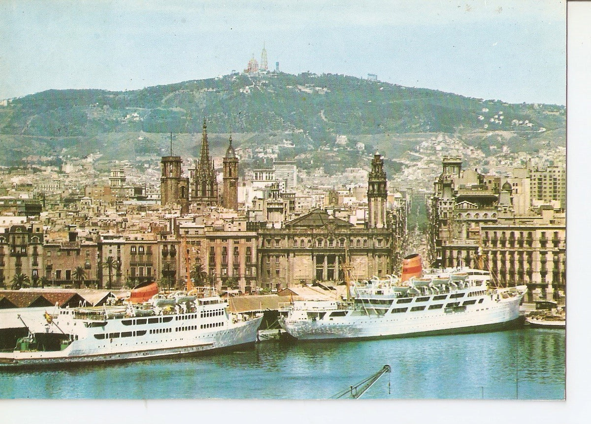 Postal 037856 : Puerto Barcelona
