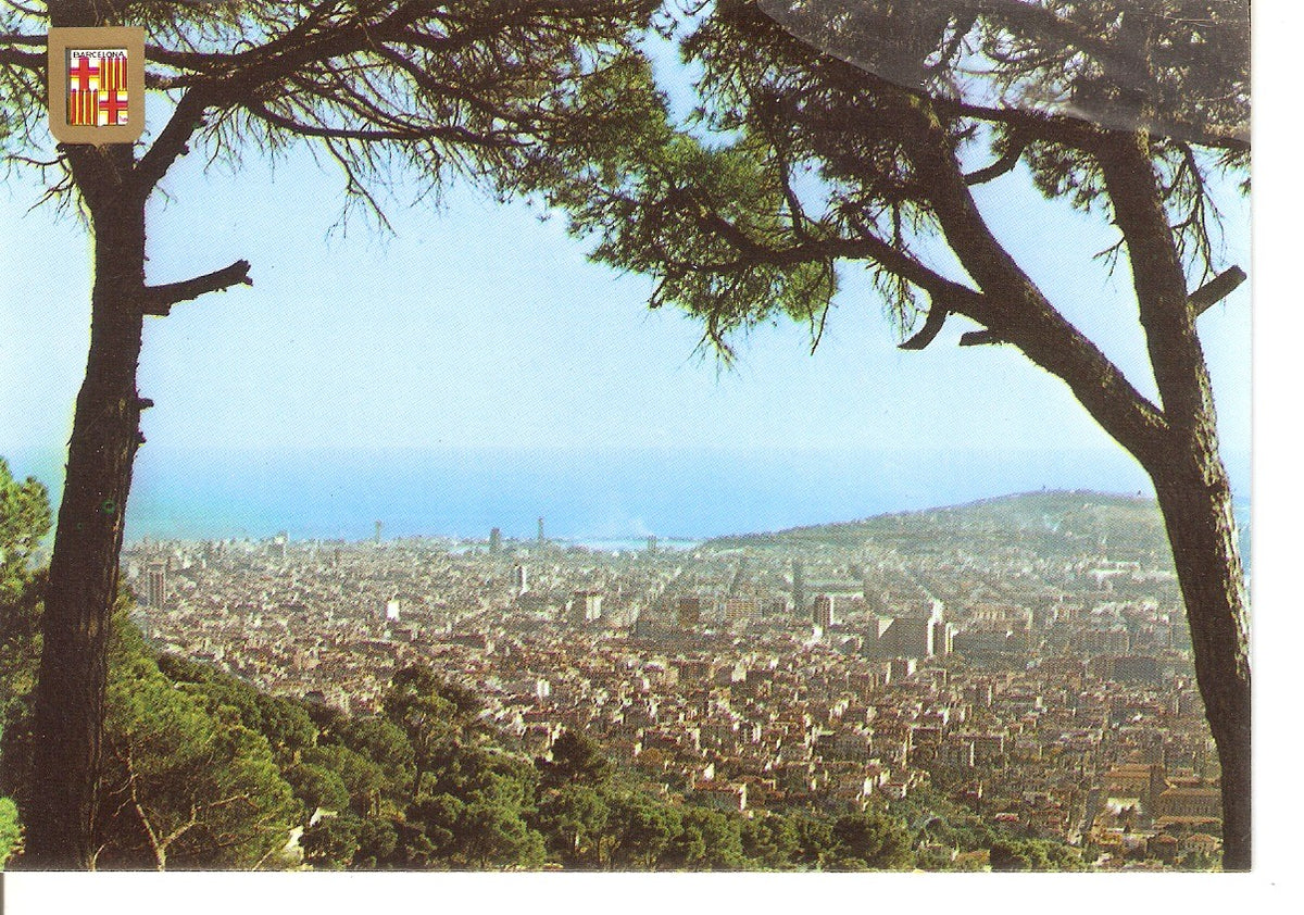 Postal 037857 : Barcelona. Panoramica