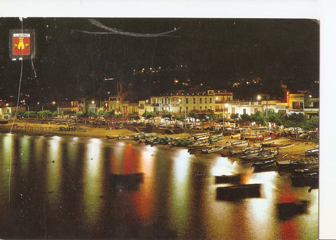 Postal 037861 : Llafranch. Vista nocturna de la Playa