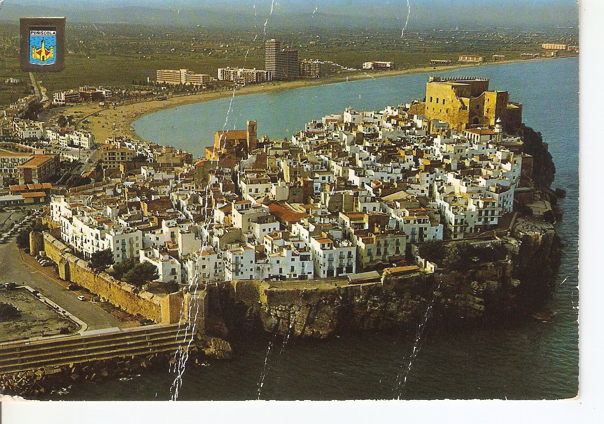 Postal 037863 : Peñiscola (Castellon). Vista aerea