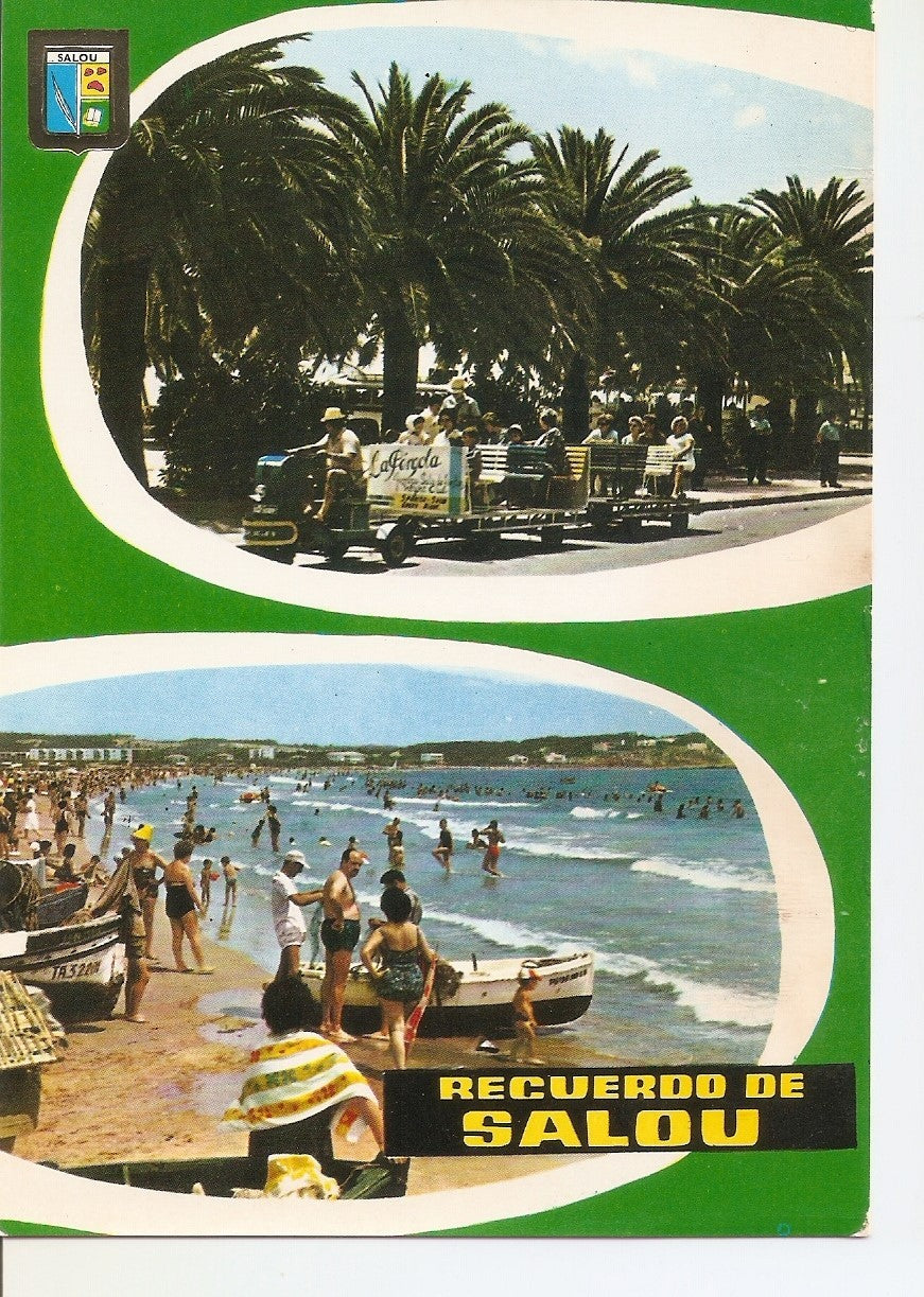 Postal 037867 : Salou. Paseo. Playa