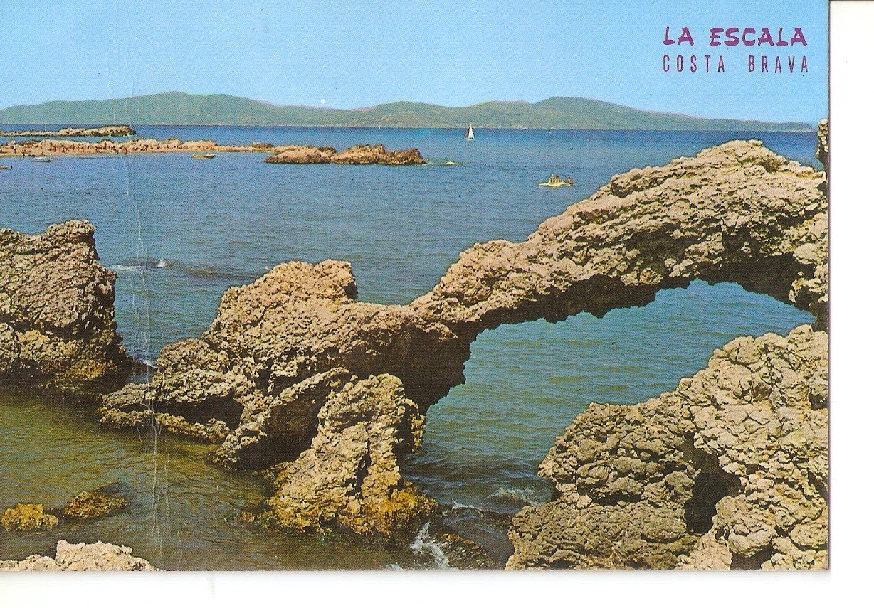 Postal 037868 : La Escala (Costa Brava). El Portixol (Ampurias)