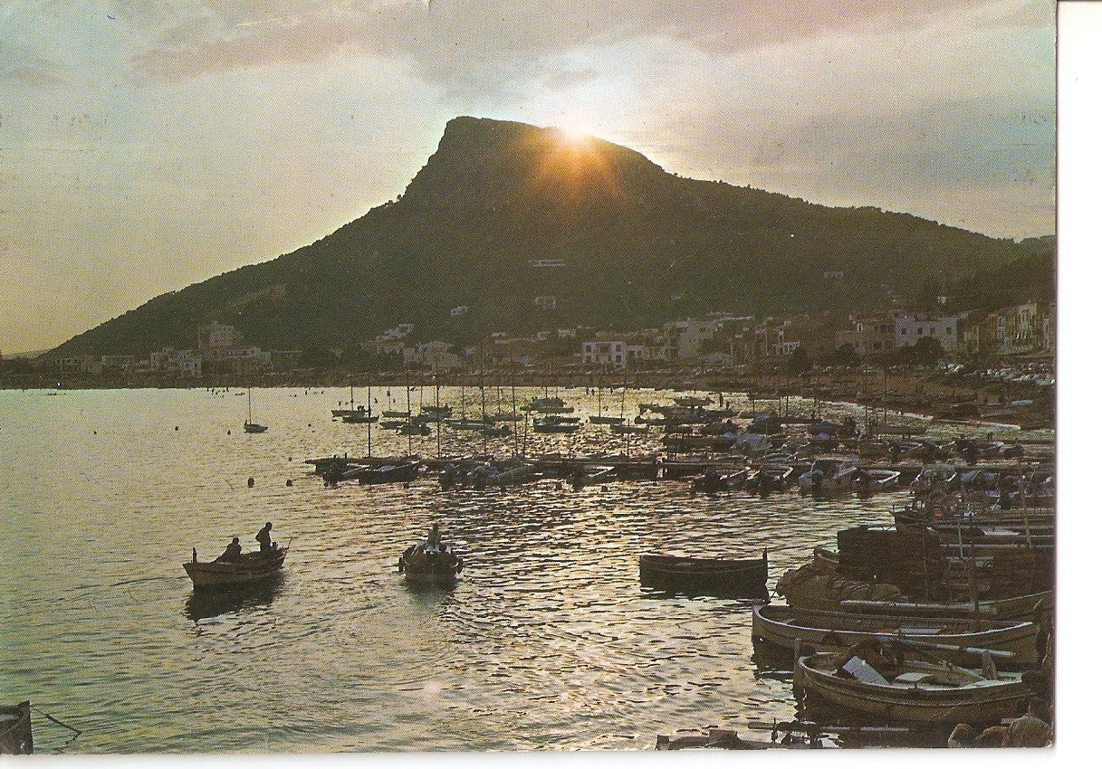 Postal 037874 : Costa Brava. Estartit. Puesta de sol