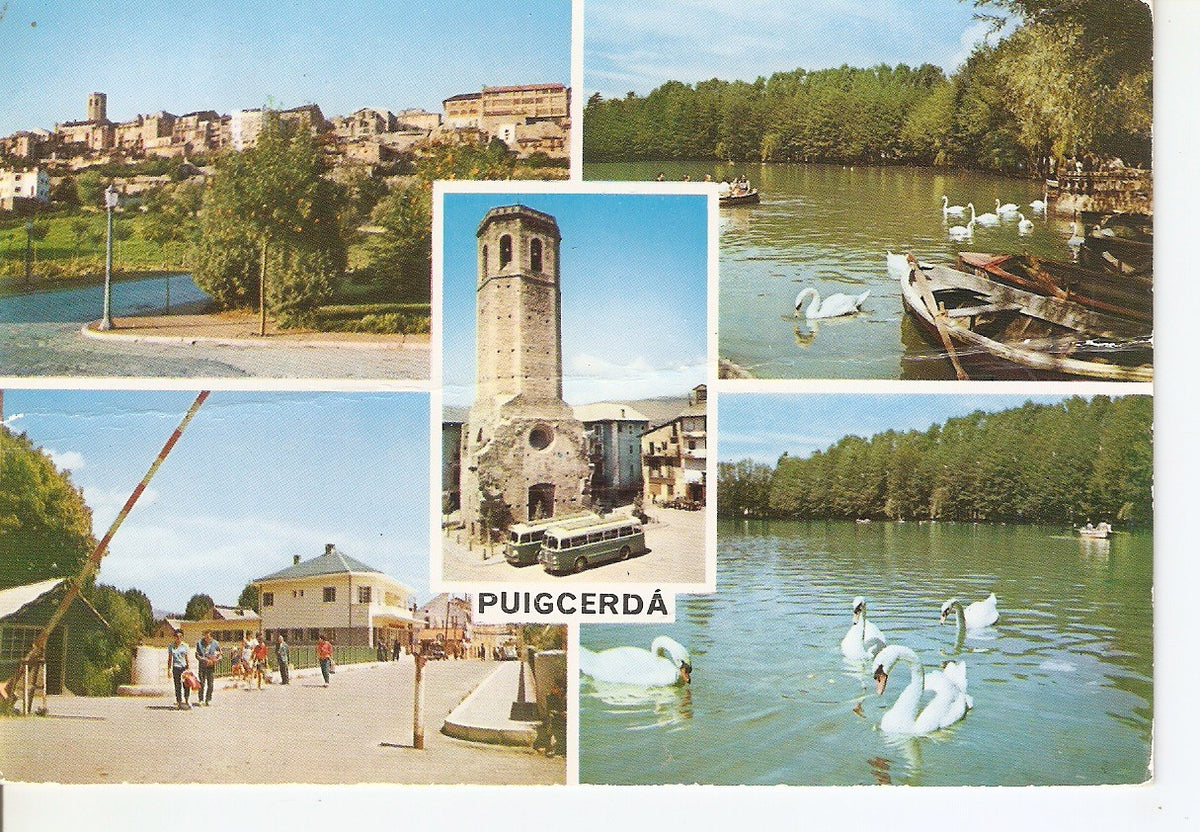 Postal 037875 : Puigcerda (Pirineos Orientales)
