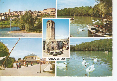 Postal 037875 : Puigcerda (Pirineos Orientales)