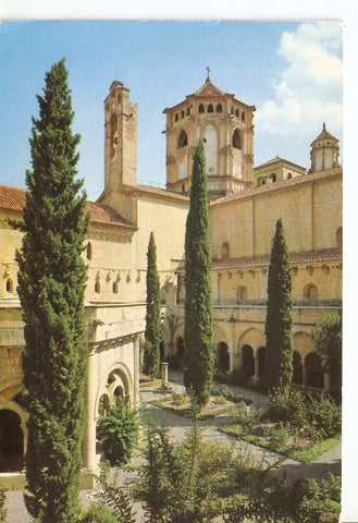 Postal 037878 : Real Monasterio de Poblet. El cimborio desde el jardin del Claustro