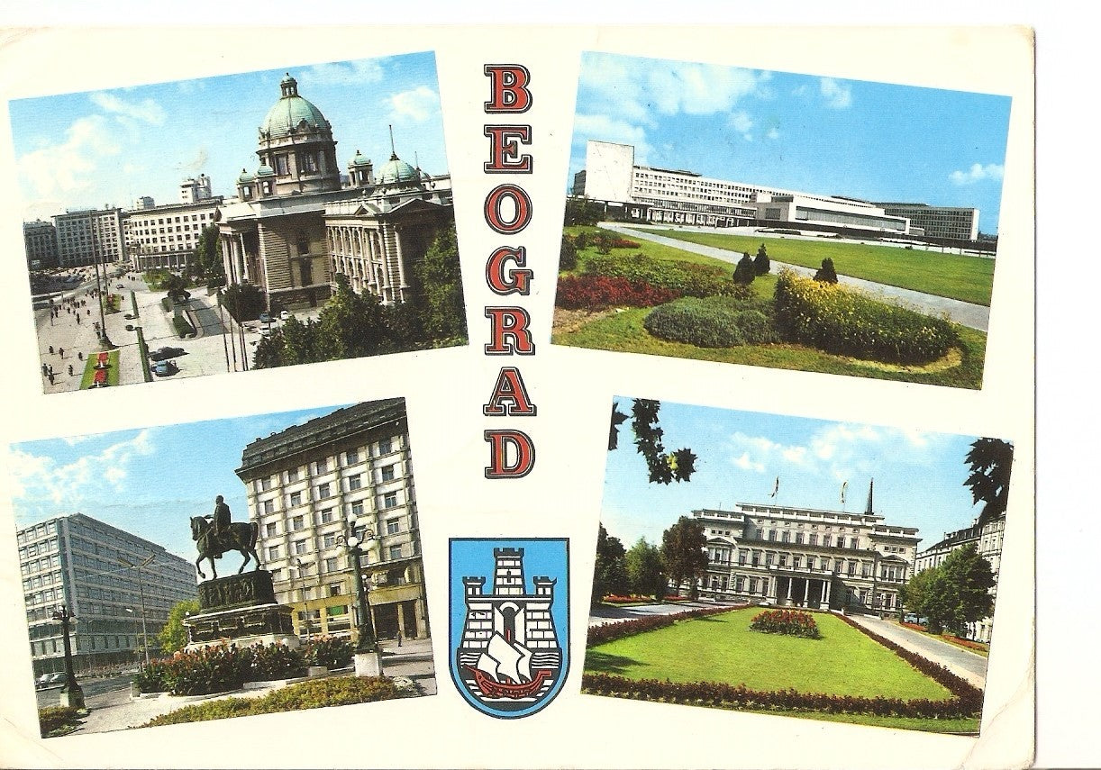 Postal 037885 : Beograd. Putnik - Jugoslavija