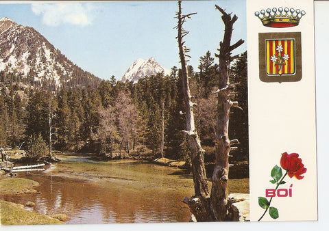 Postal 037898 : Pirineu Catala (Lleida). Vall de Boi. Parc Nacional dAigues Tortes