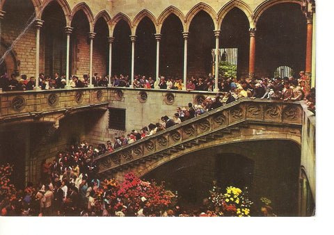Postal 037901 : Barcelona. Barrio Gotico - Diputacion: Patio Gotico