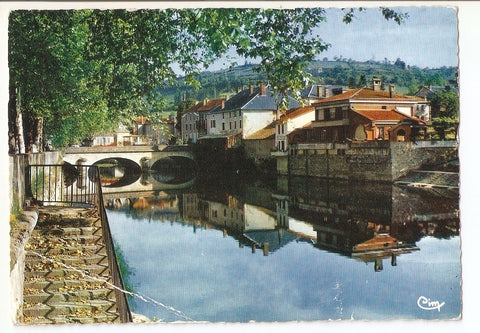 Postal 037903 : Les beaux Sites de France Figeac - Le Pont Gambetta sur le Cele