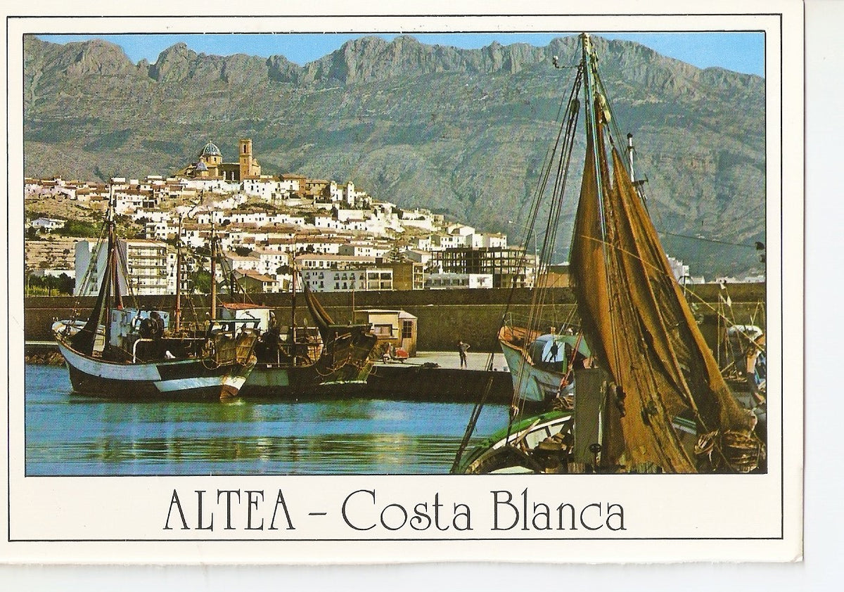 Postal 037921 : Altea (Alicante). Vista desde el puerto