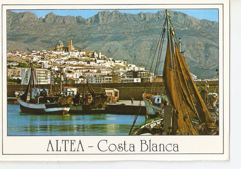 Postal 037921 : Altea (Alicante). Vista desde el puerto
