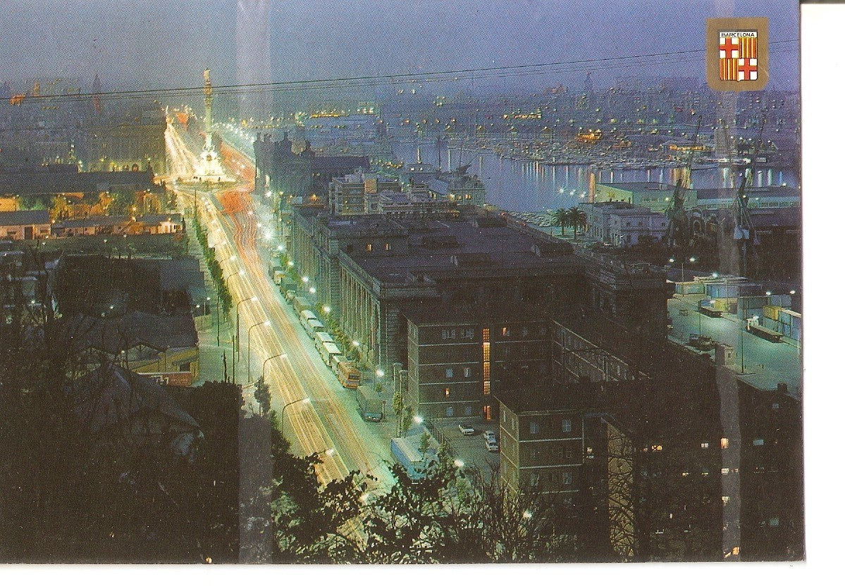 Postal 037933 : Barcelona. Paseo de Colon