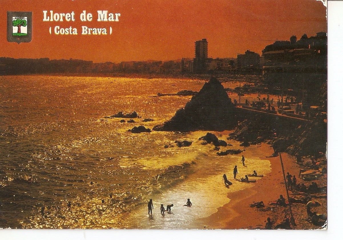Postal 037936 : Lloret de Mar (Costa Brava). Atardecer