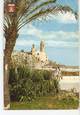 Postal 037945 : Sitges. Playa de Oro. La Punta
