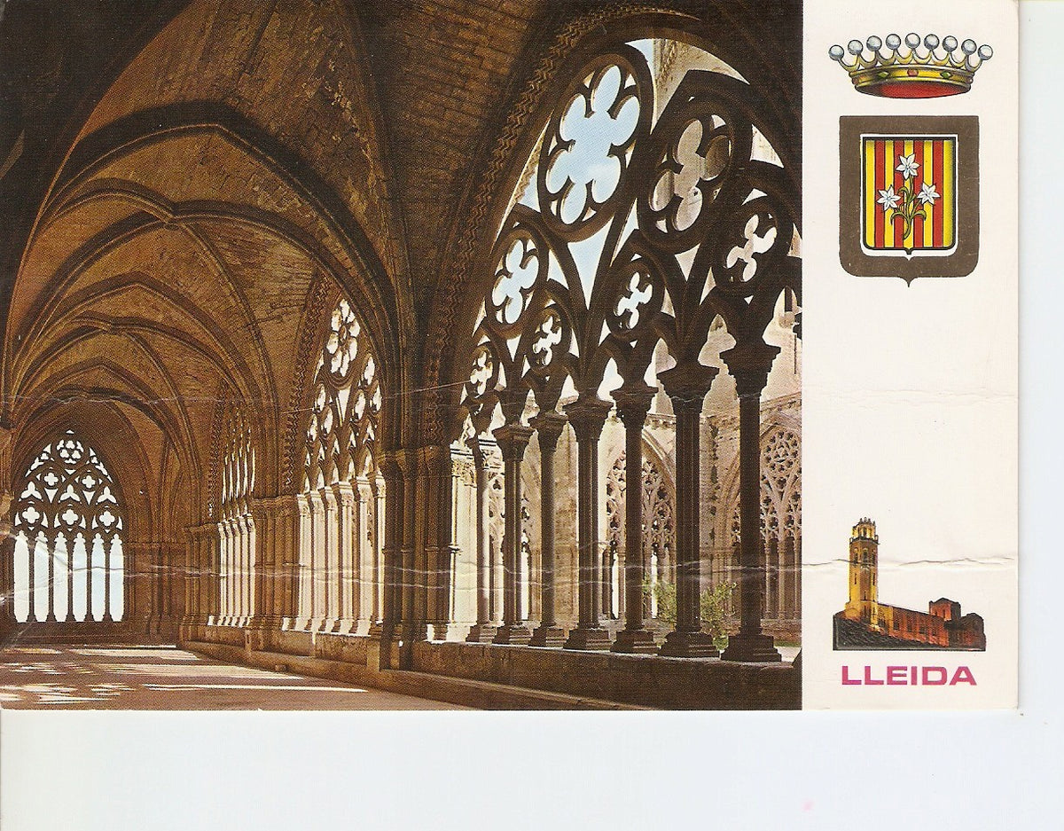 Postal 037946 : Lleida. Seu Antiga Claustre