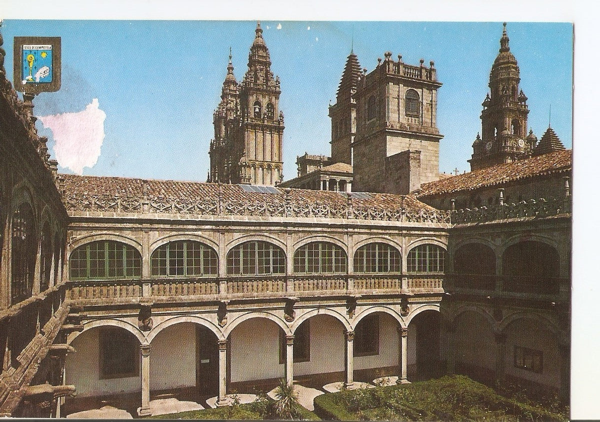 Postal 037947 : Santiago de Compostela. Facultar de Farmacia Fonseca. Claustro