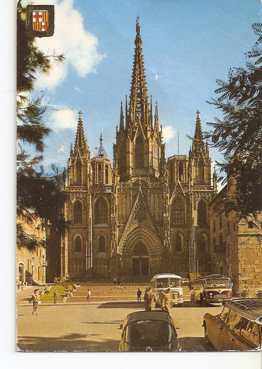 Postal 037951 : Barcelona. La Catedral  