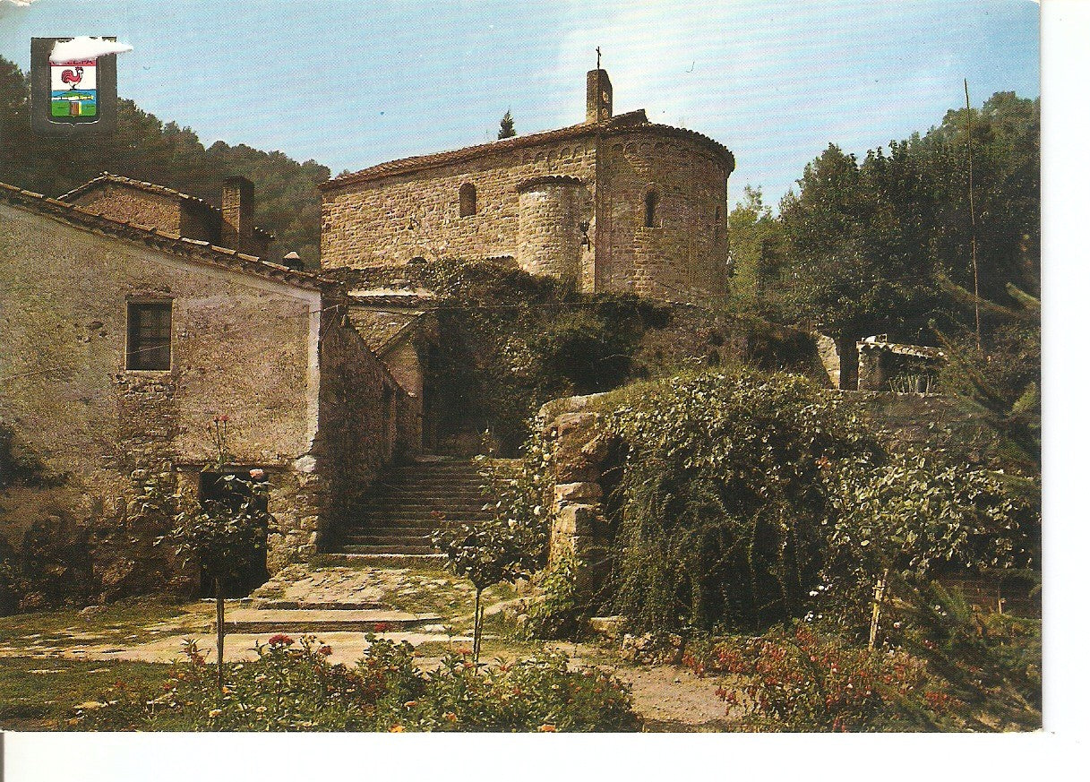 Postal 037952 : Gallifa (Barcelona)El Reco e Iglesia Parroquial