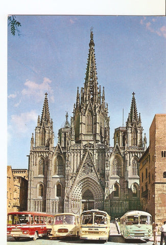 Postal 037965 : Barcelona. La Catedral