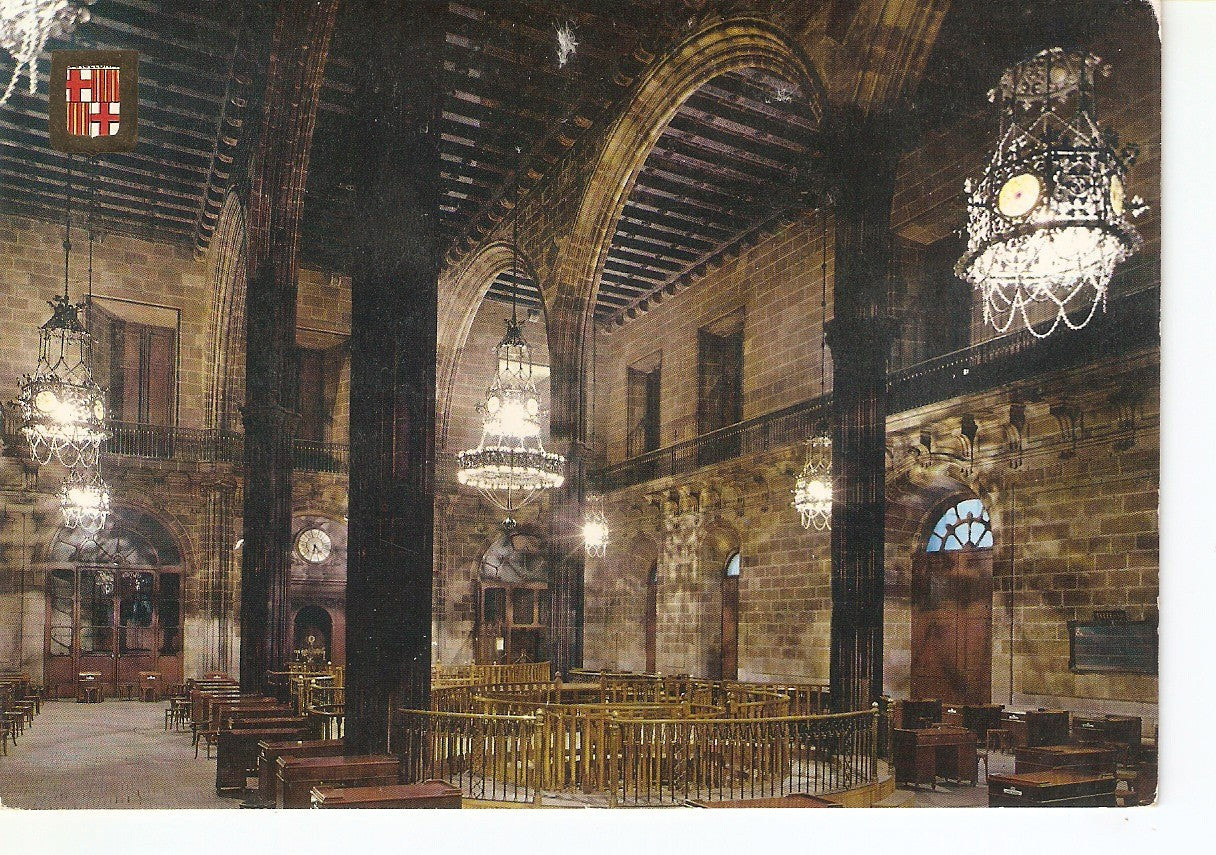 Postal 037970 : Barcelona. La Lonja. Sala de Contrataciones