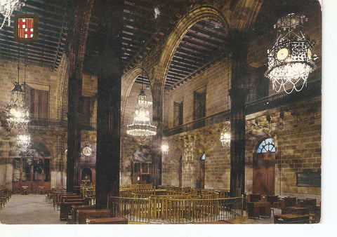 Postal 037970 : Barcelona. La Lonja. Sala de Contrataciones