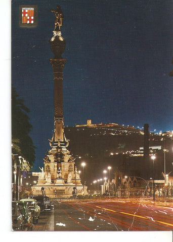 Postal 037978 : Barcelona. Monumento a Cristobal Colon 