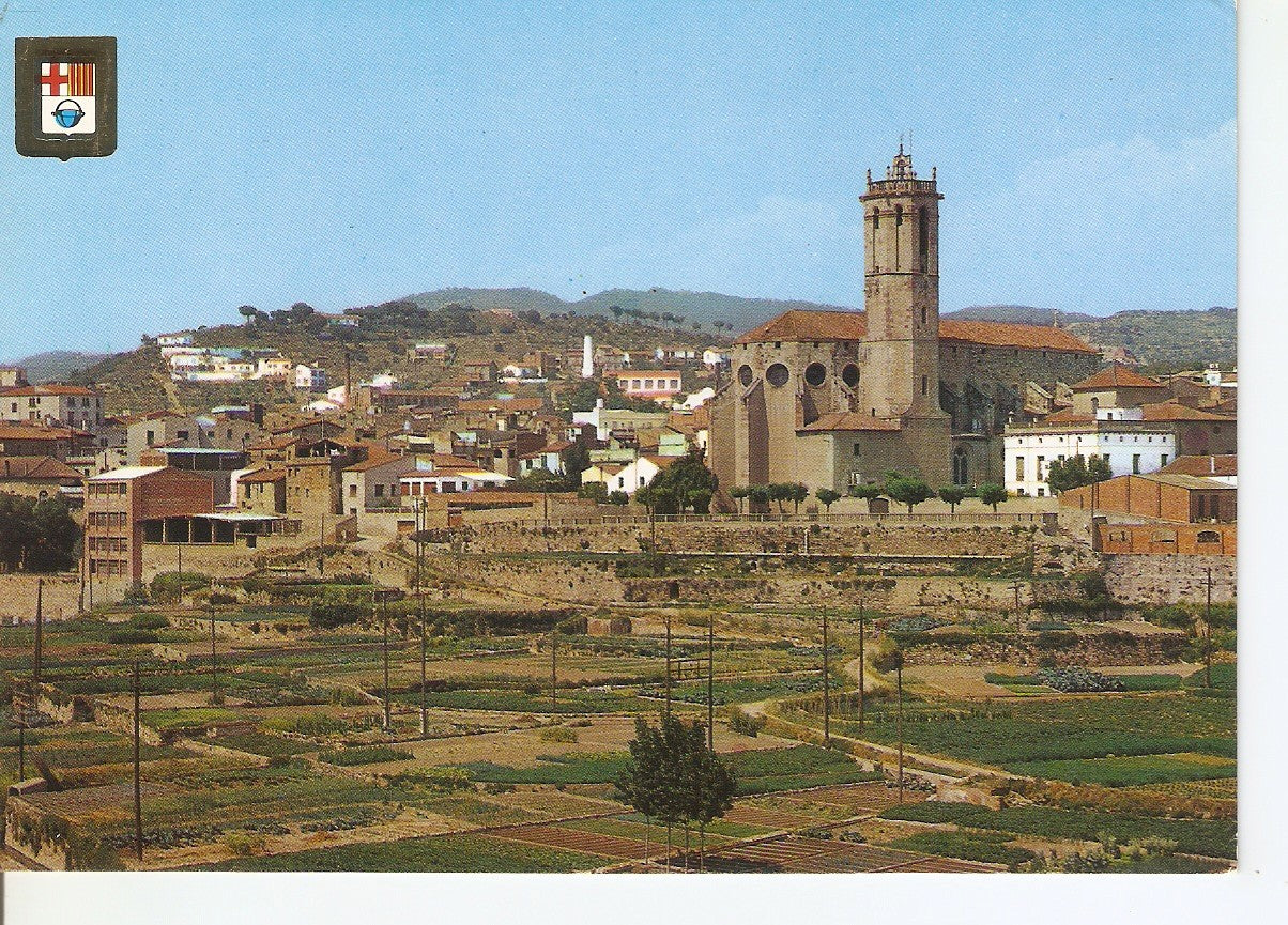 Postal 037991 : Caldas de Montbui. vista parcial