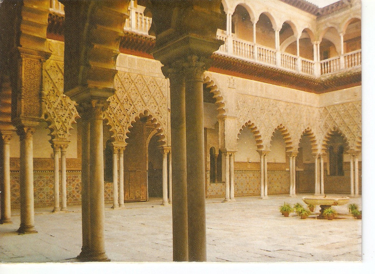 Postal 038021 : Sevilla el Alcazar. Patio de las doncillas