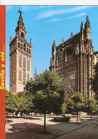 Postal 038037 : Sevilla. Giralda y Patio de los Naranjos
