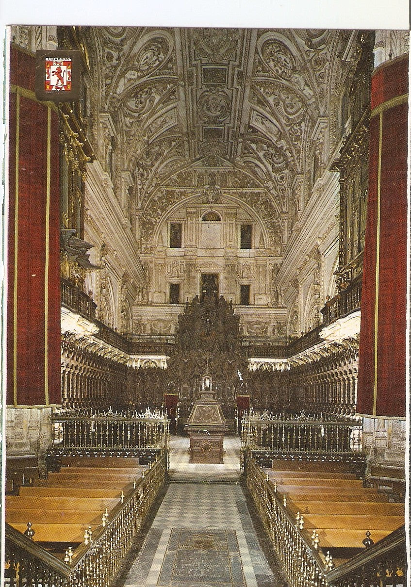 Postal 038050 : Cordoba. Mezquita-Catedral. Coro