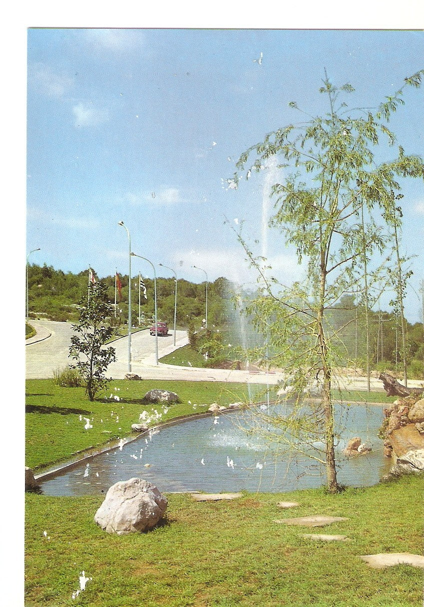 Postal 038052 : Jardines de Vallpineda. Sitges - Pineda