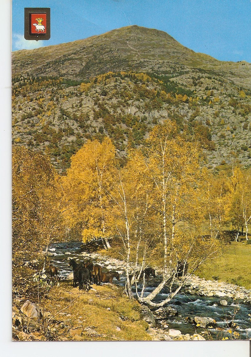 Postal 038053 : Pirineu Catala (Lleida). El Pallars. Vall Ferrera. Paisatge