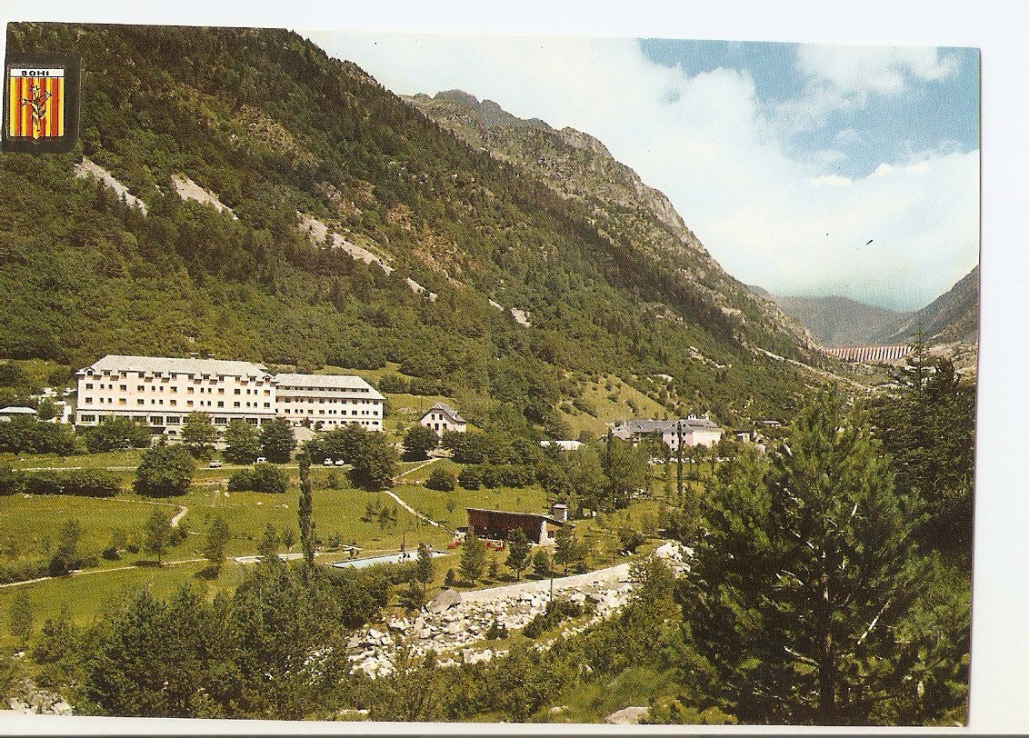 Postal 038067 : Pirineu Catala (Lleida). Vall de Bohi. Caldas de Bohi. Balneari