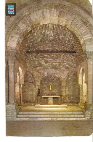 Postal 038068 : Porqueras. Iglesia parroquial siglo XII