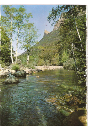 Postal 038083 : Parque Nacional de Ordesa (Pirineo Aragones). Rio Arazas