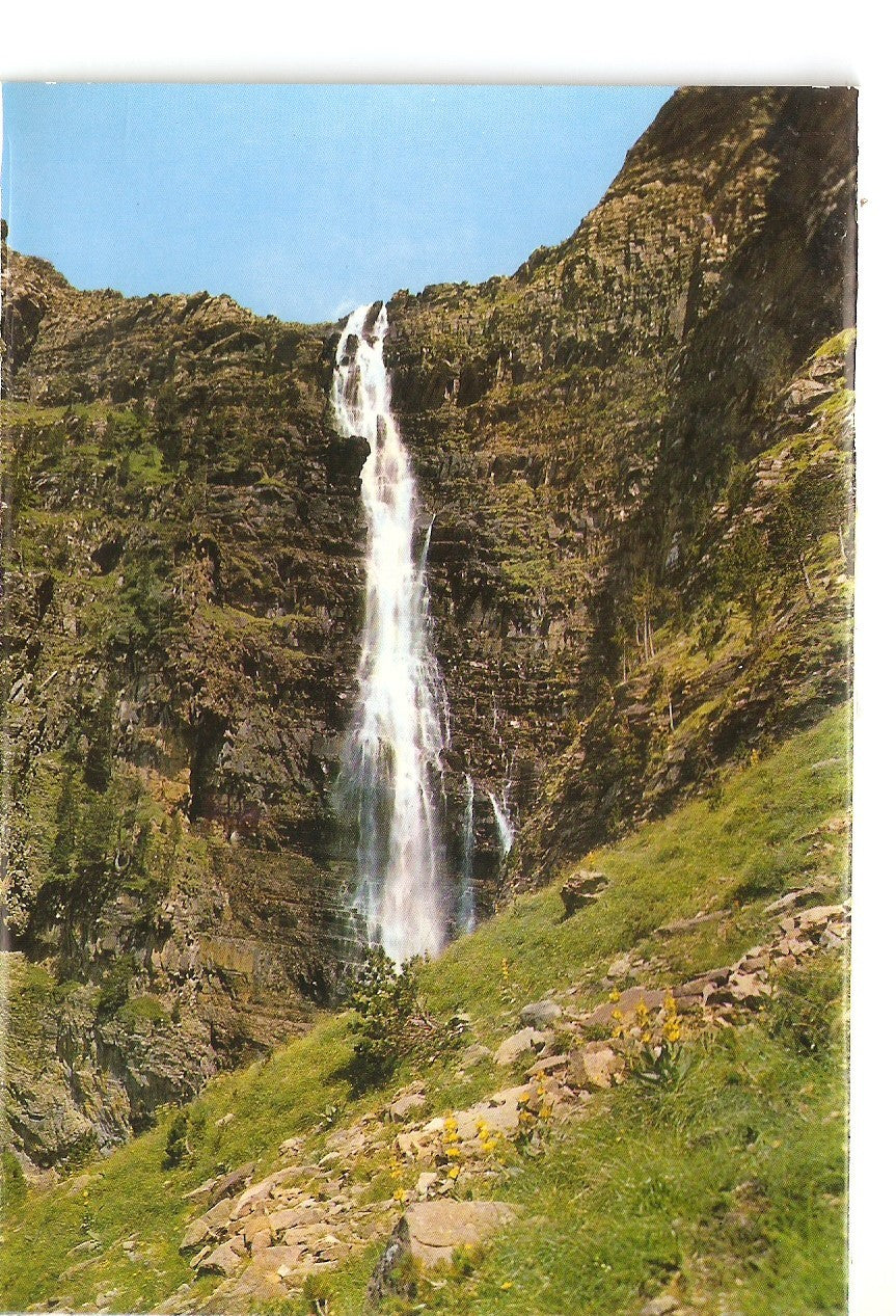 Postal 038084 : Parque Nacional de Ordesa (Huesca). Cascada de Cotatuero