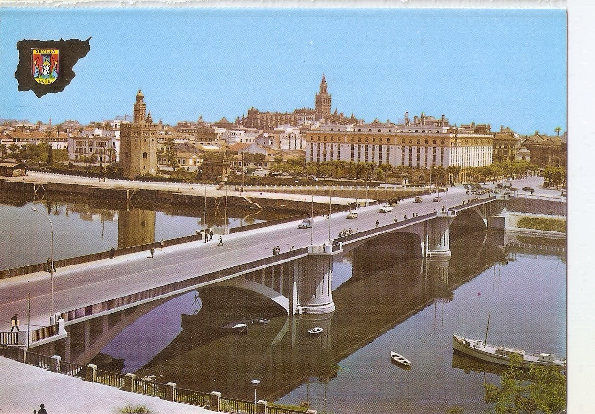 Postal 038093 : Sevilla. Puente de San Telmo