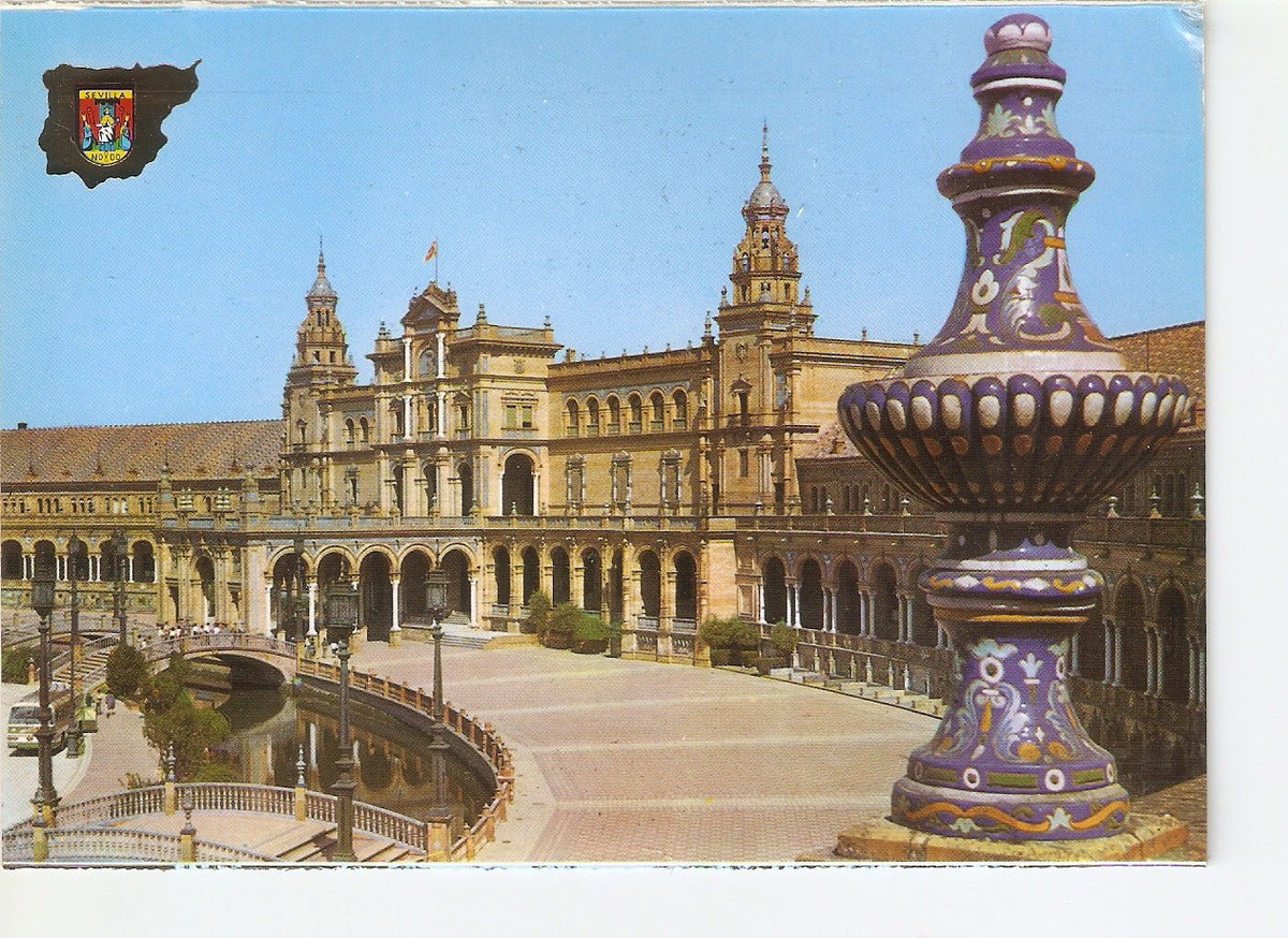 Postal 038097 : Sevilla. Plaza de España